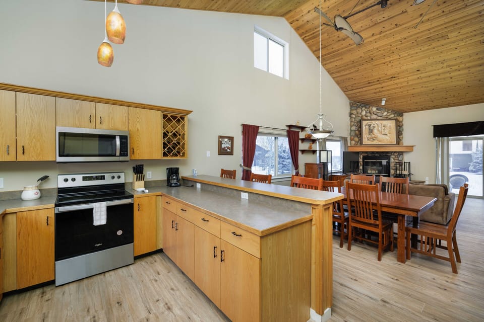 Ample counter space for meal prep | Main Level