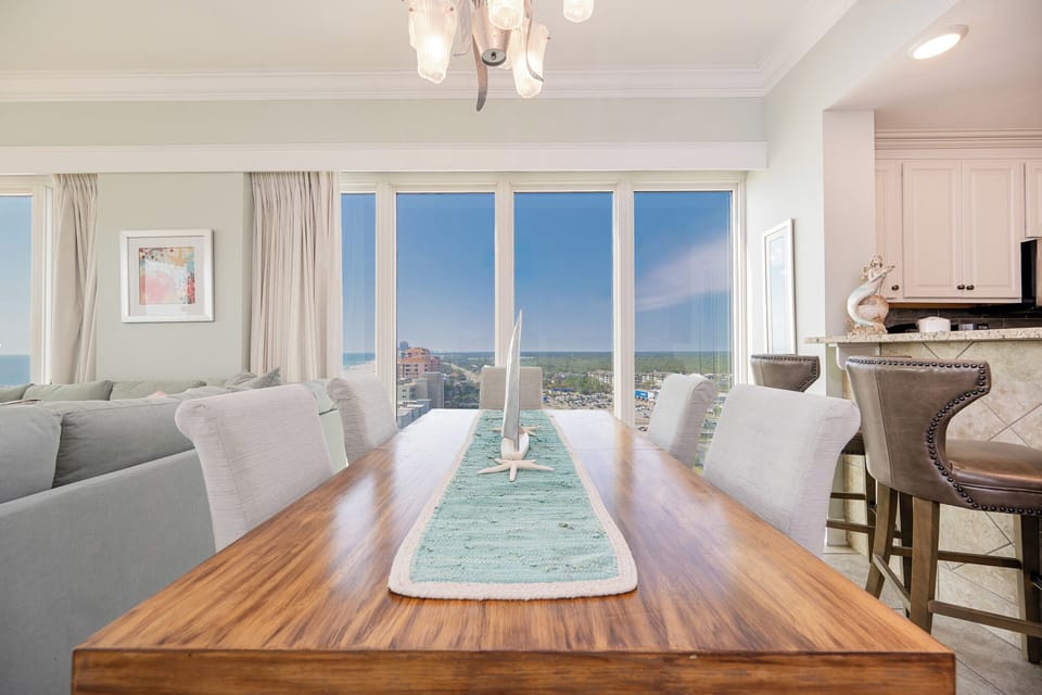 Enjoy a fun game night or family meal with beach views and experience memorable vacation moments
