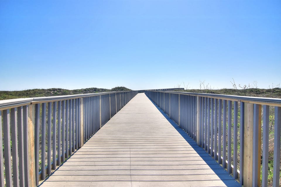 Boardwalk to beach