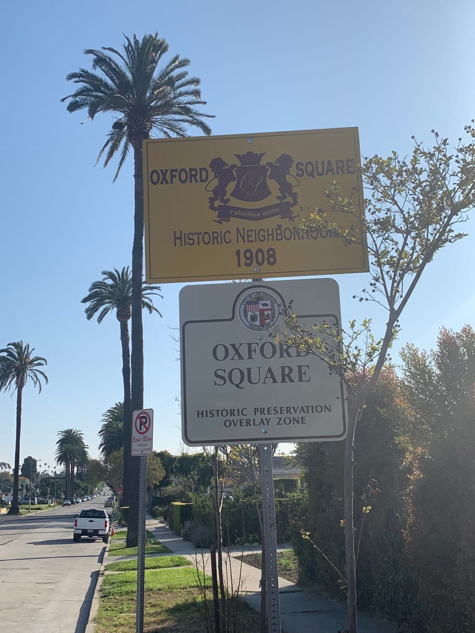 Historic neighborhood. How exciting.