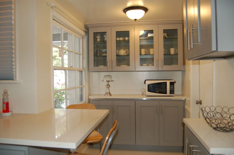 New Kitchen with bar area.