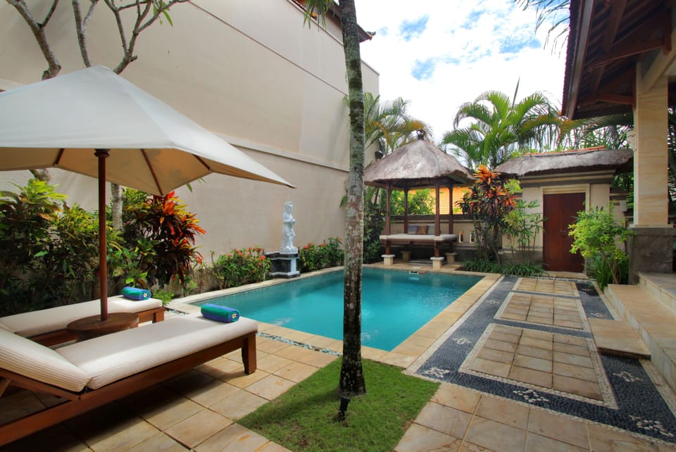 Spacious 2 bedroom villa private pool
