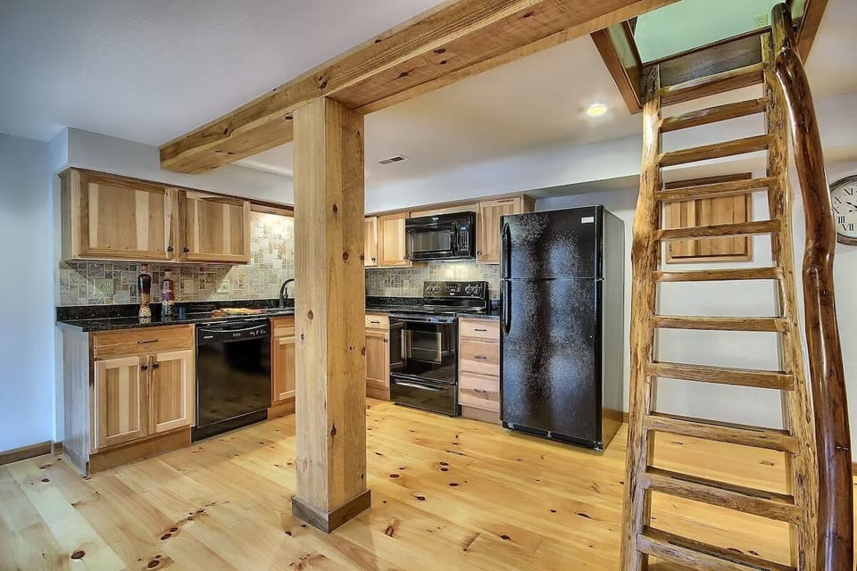 Ladder access to Master Bedroom