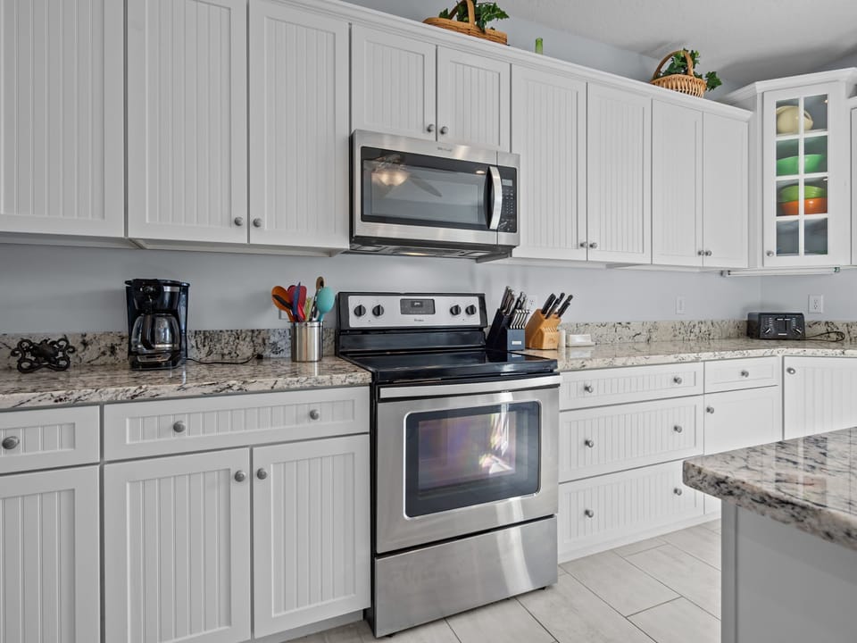 Stove and Microwave