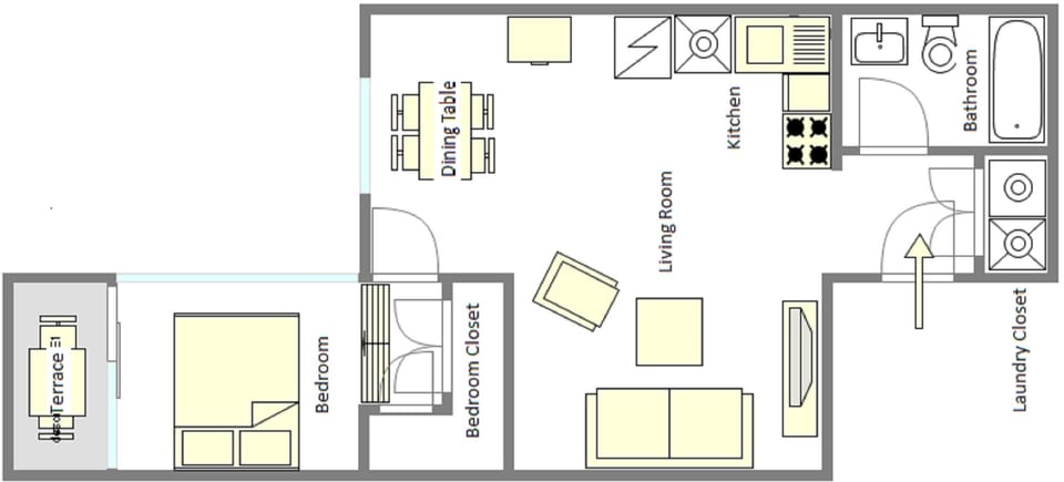 Apartment Floor Plan 