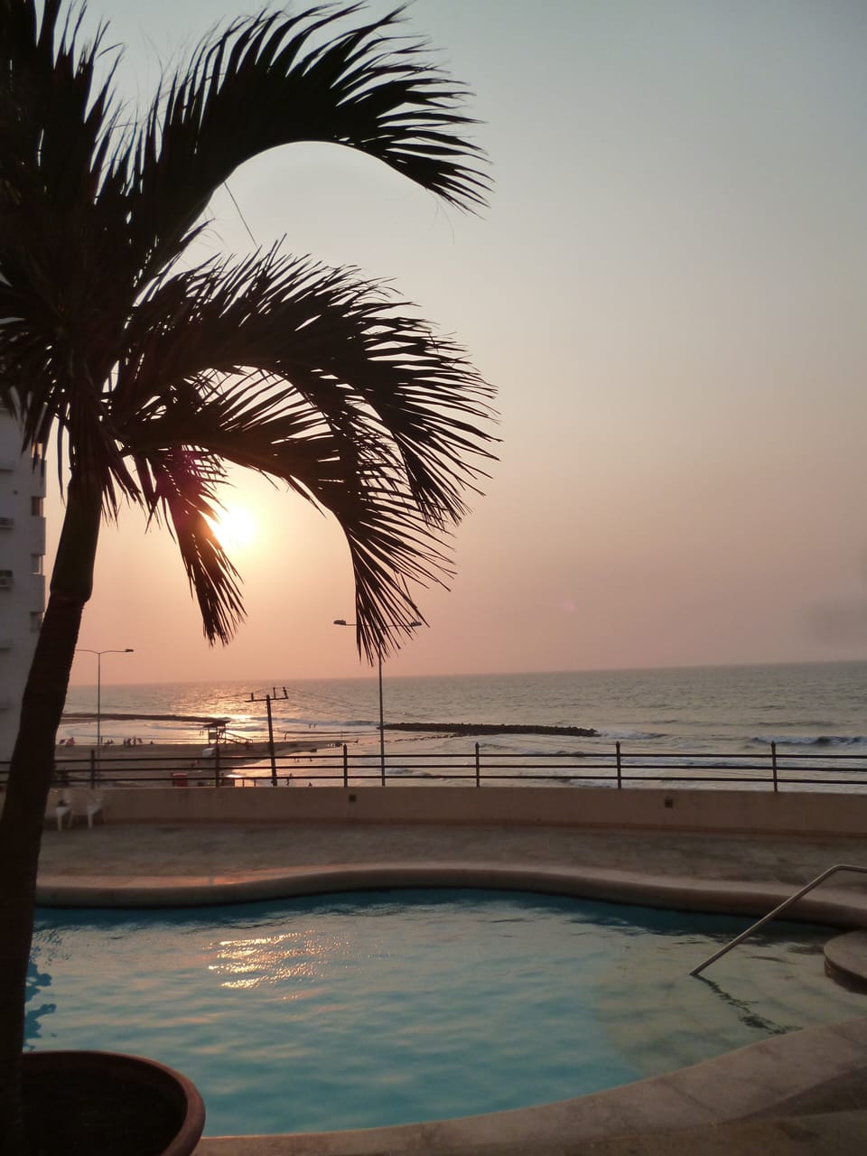 Mar del Norte, frente a la playa