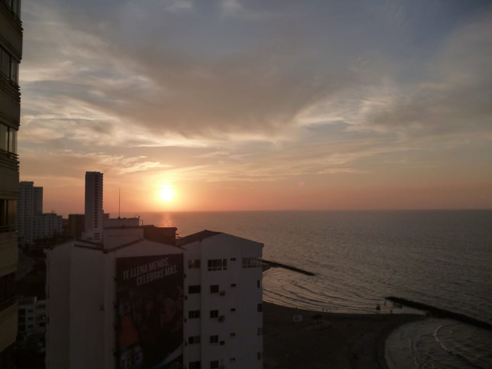 Mar del Norte, frente a la playa