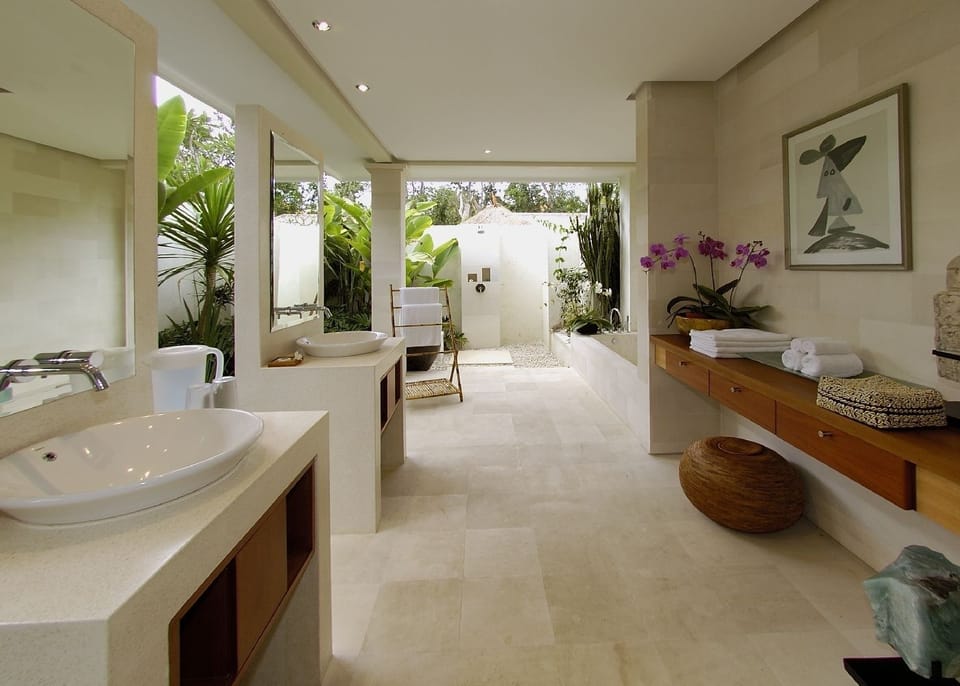 One Big Space Bedroom Private Villa 