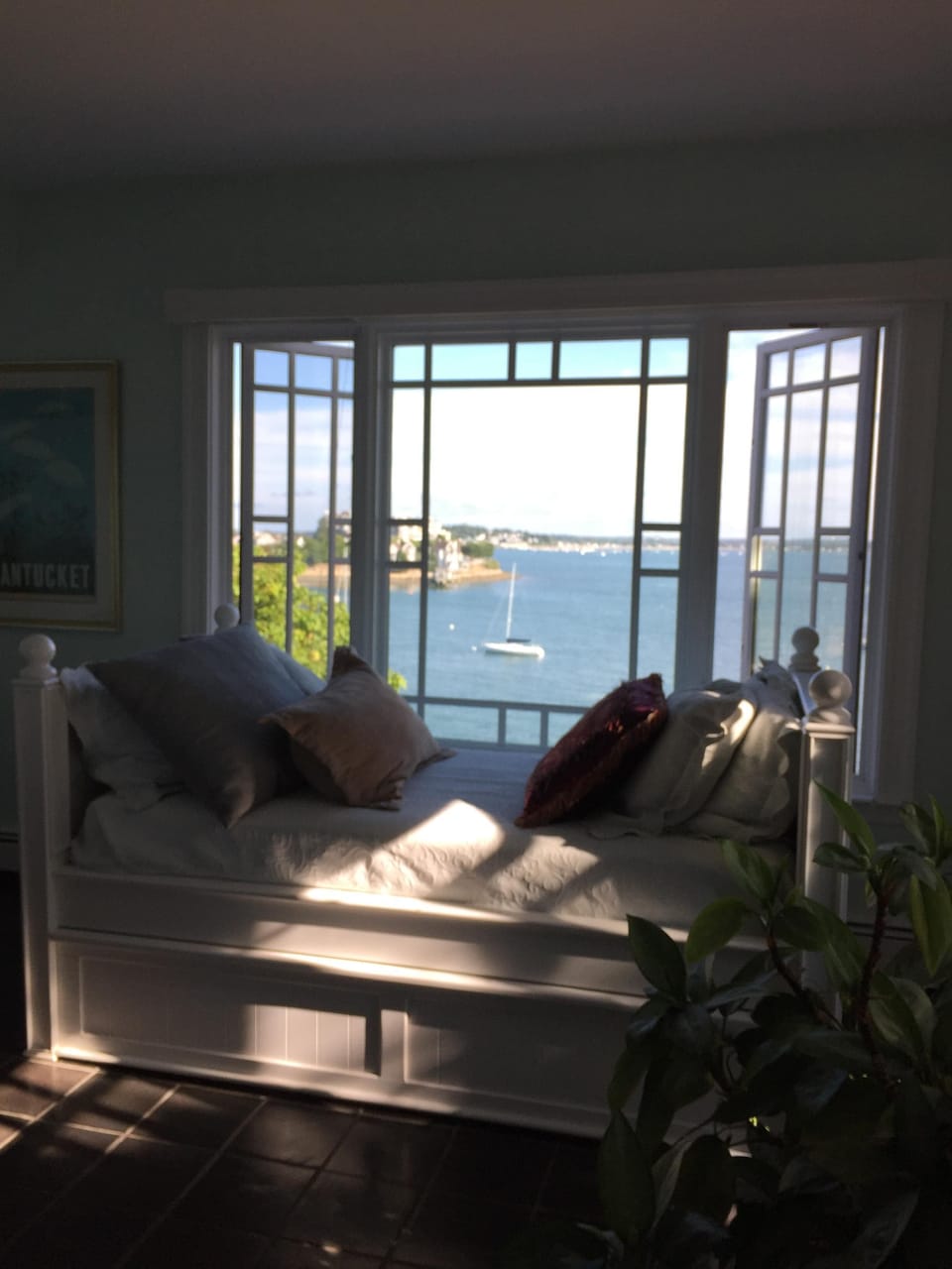 Twin bed with trundle bed in second room in Master Bedroom Suite 