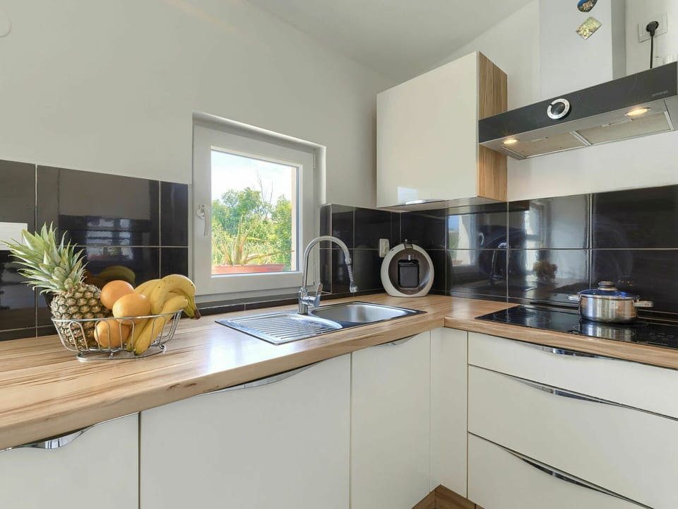 Cabinetry, Tap, Kitchen Sink, Countertop, Property, Sink, Plant, Plumbing Fixture, Kitchen, Kitchen Stove