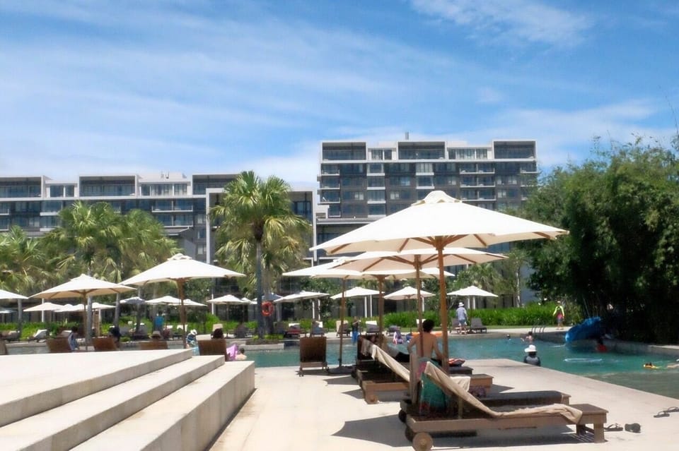 Beachfront villas in HYATT resort/3BRS