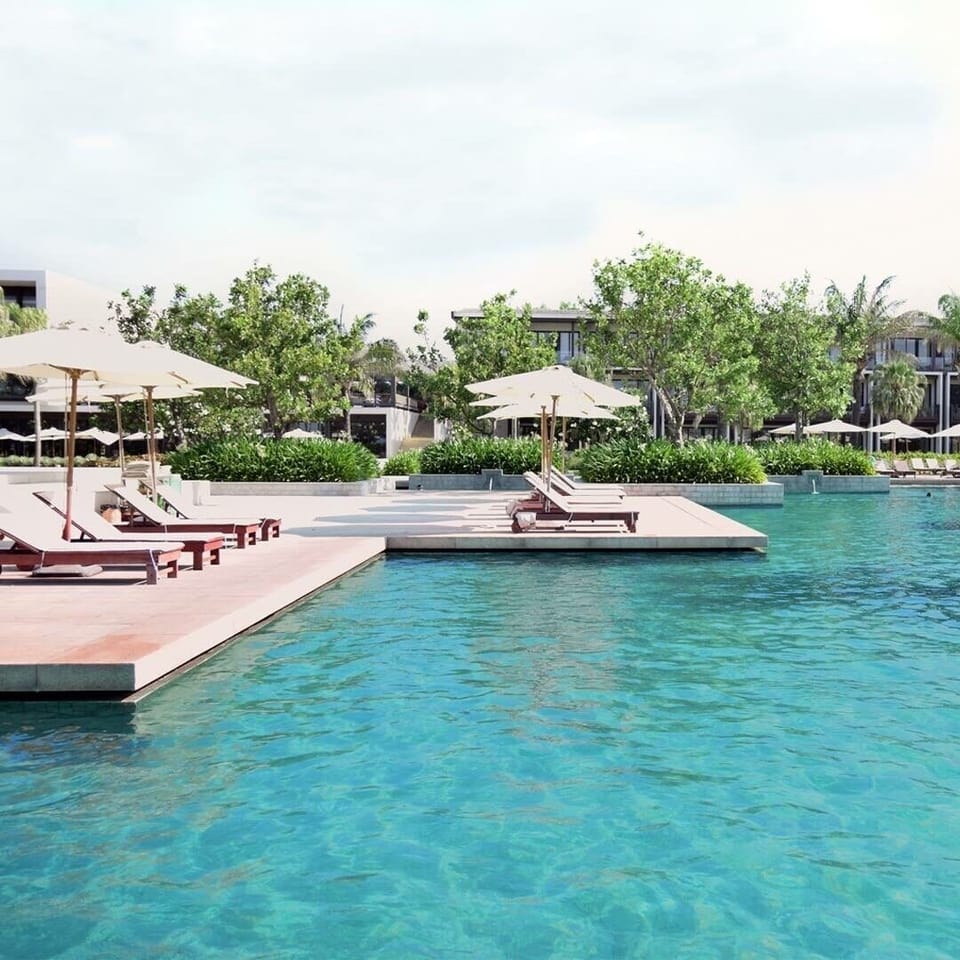 Beachfront villas in HYATT resort/3BRS