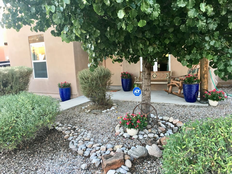 Front of our retreat,