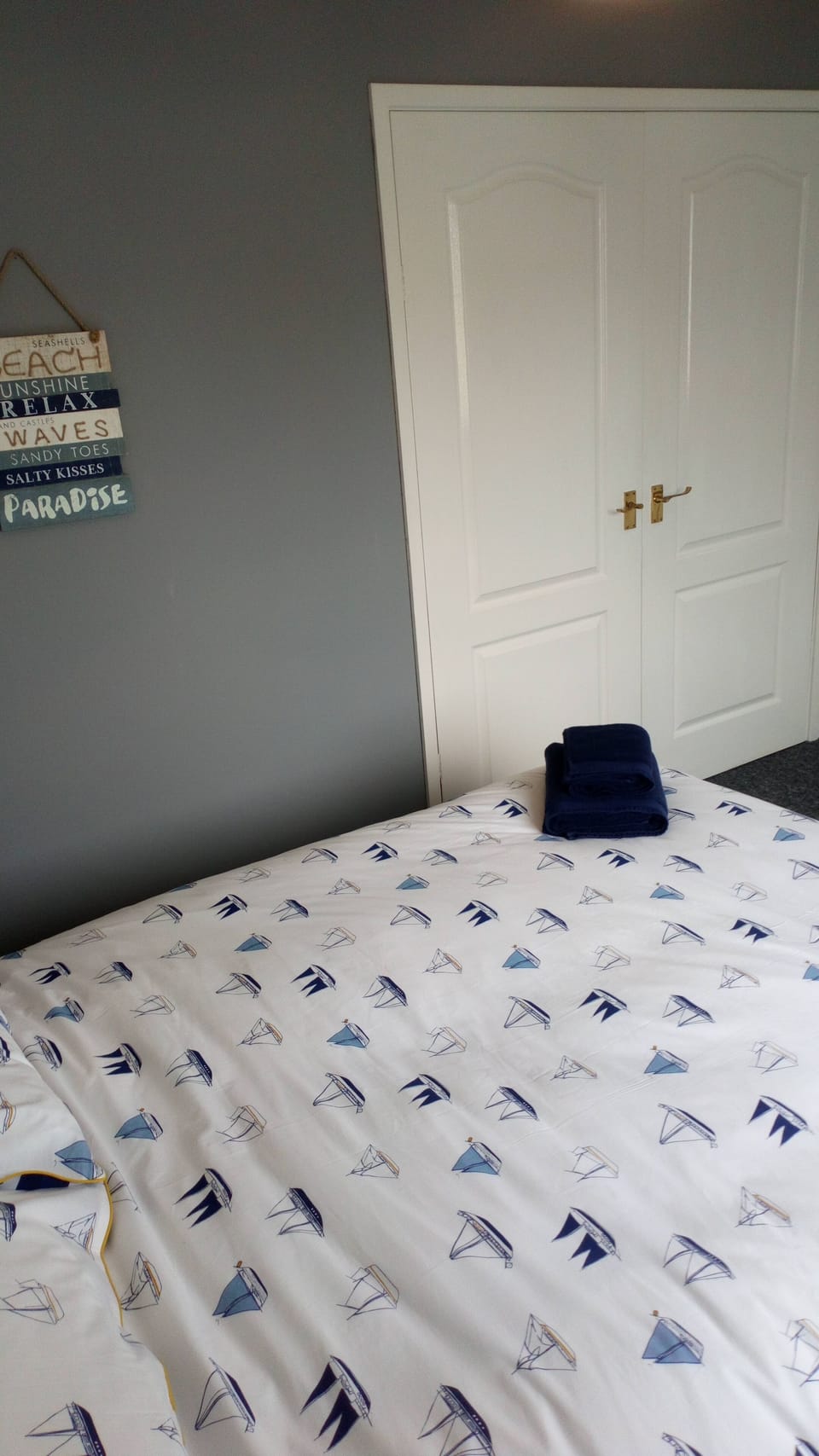 Seaside designer bedding 