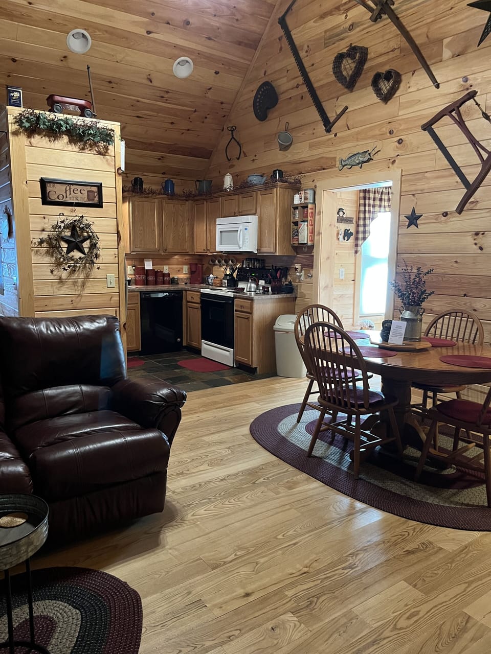 Open concept Living room/Kitchen/Dining area