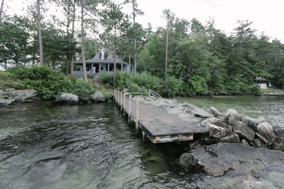 dock with breakwater