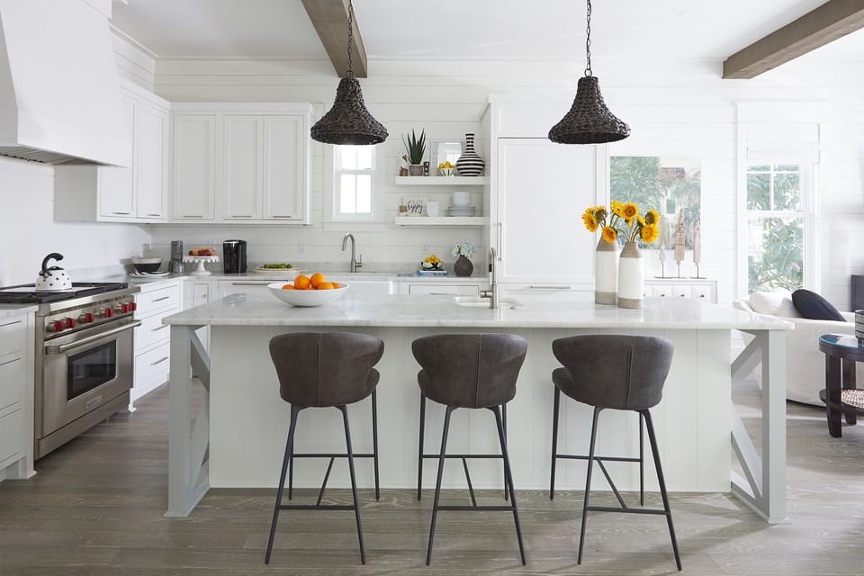 Hallelujah - Grayton Beach - Second Floor - Kitchen Bar Area