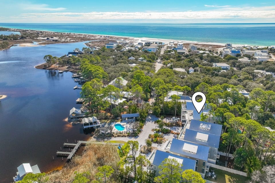 Hallelujah - Grayton Beach - Aerial Shot