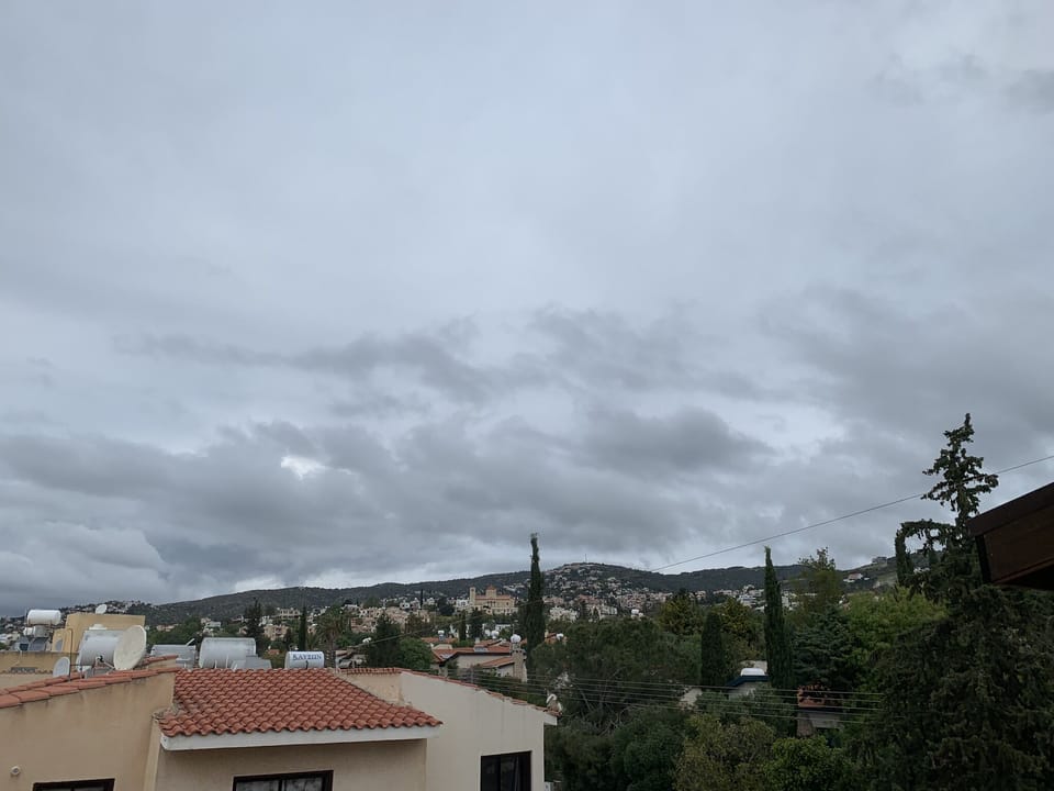 Tala church from kitchen window 