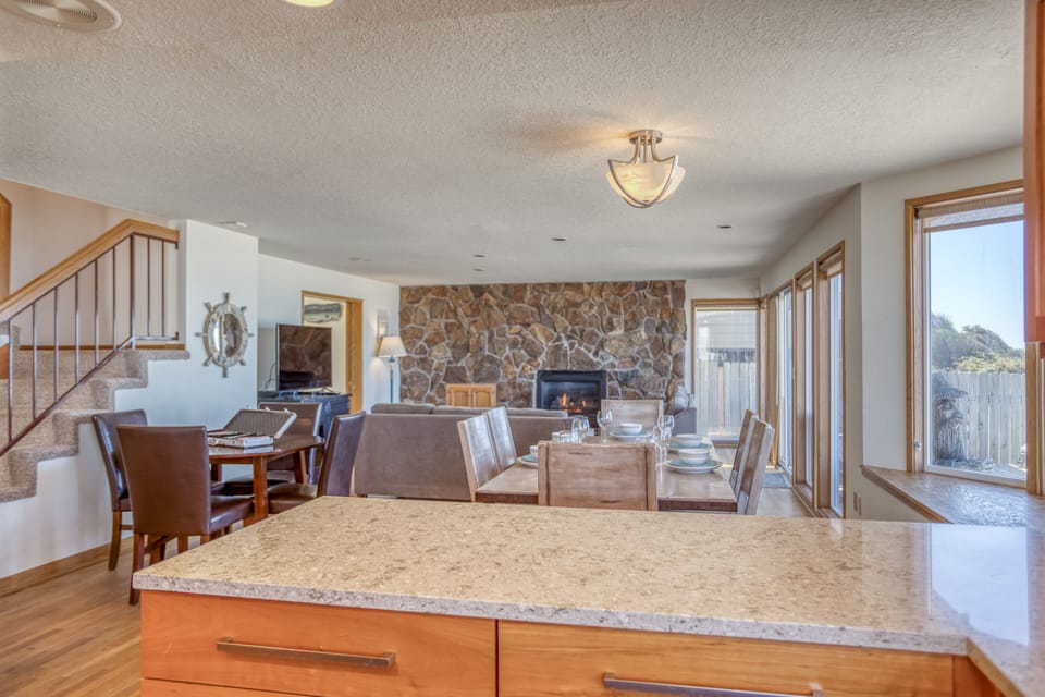 Kitchen Overlooking Dining