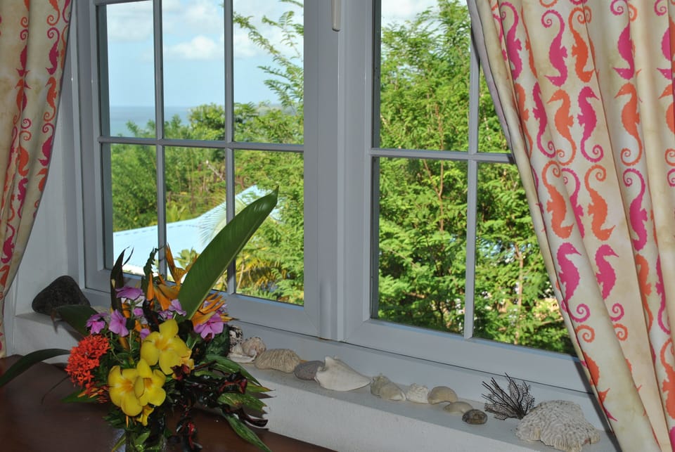 View from dining table of Rainbow-Apartment