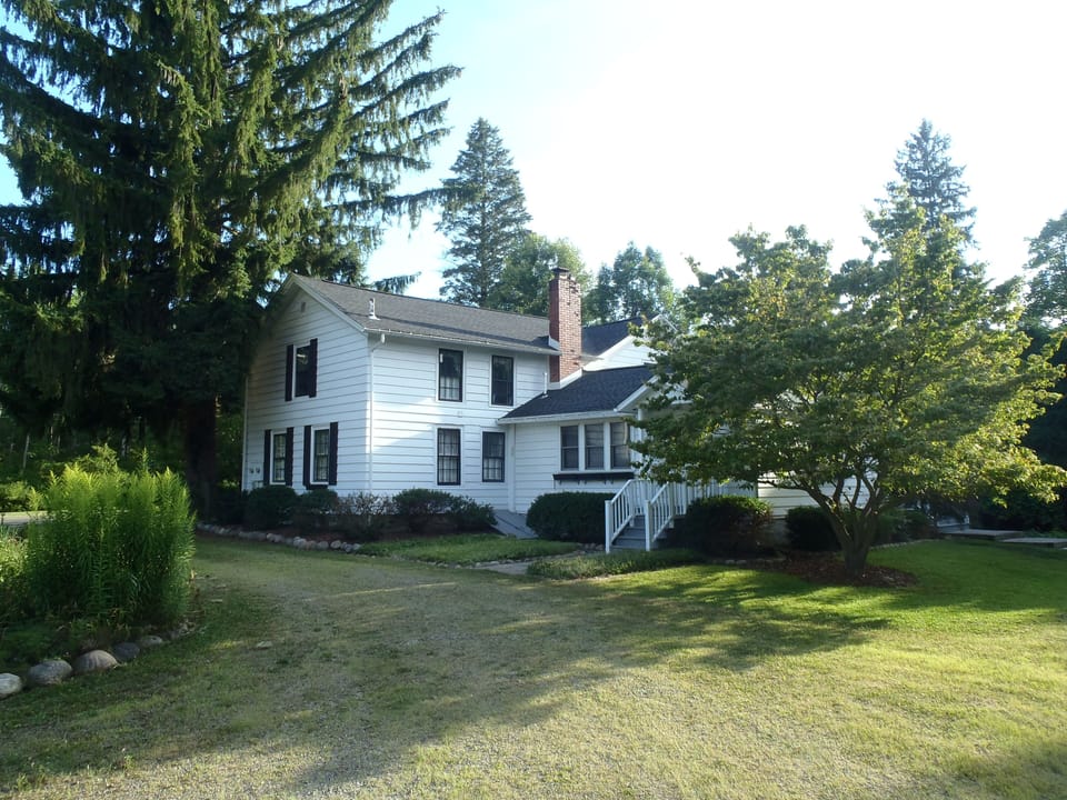 Side view of home
