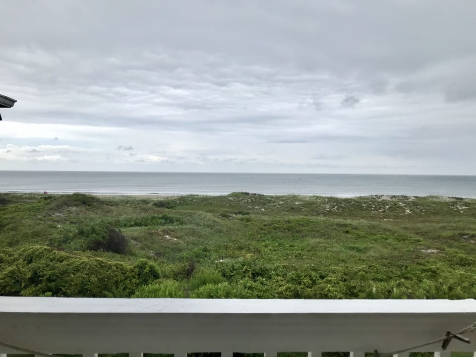 View from the balcony. You can often see dolphins playing :) 