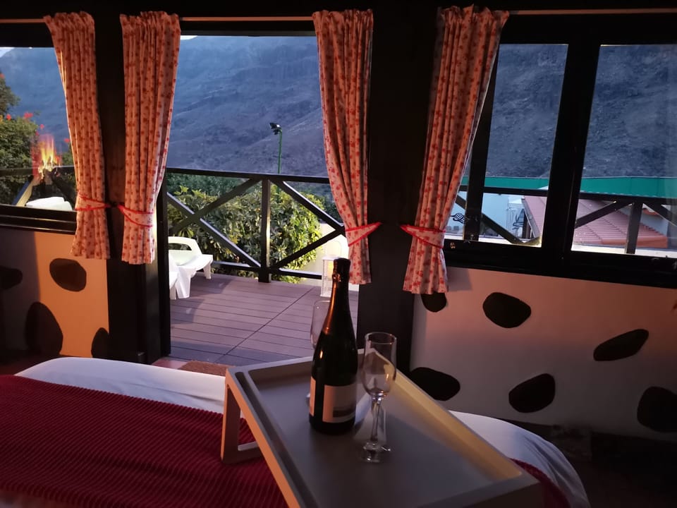 Mountain View from your bed.