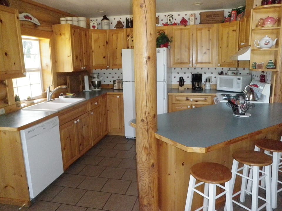 Kitchen comes with everything for your meal preparation