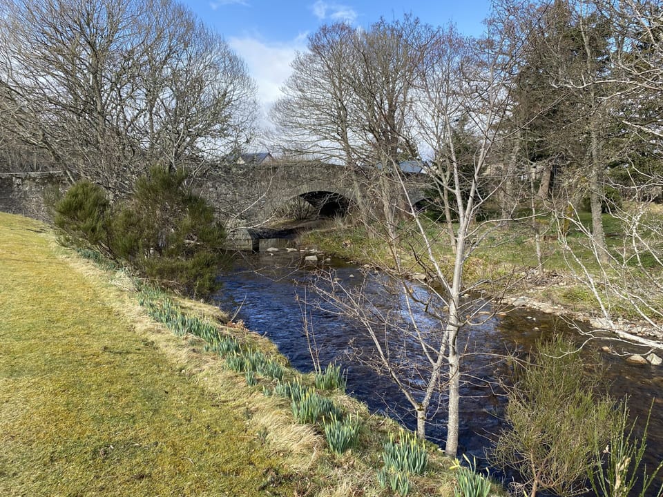 Nethy Bridge, many lovely walks, three miles from Boat of Garten
