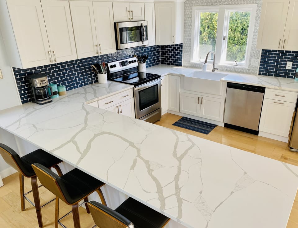 Newly renovated kitchen.