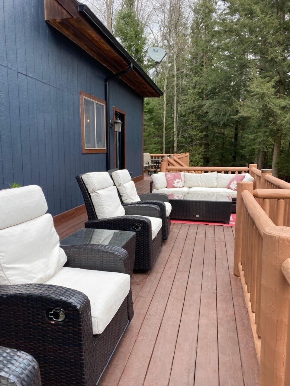 Back Deck of house 