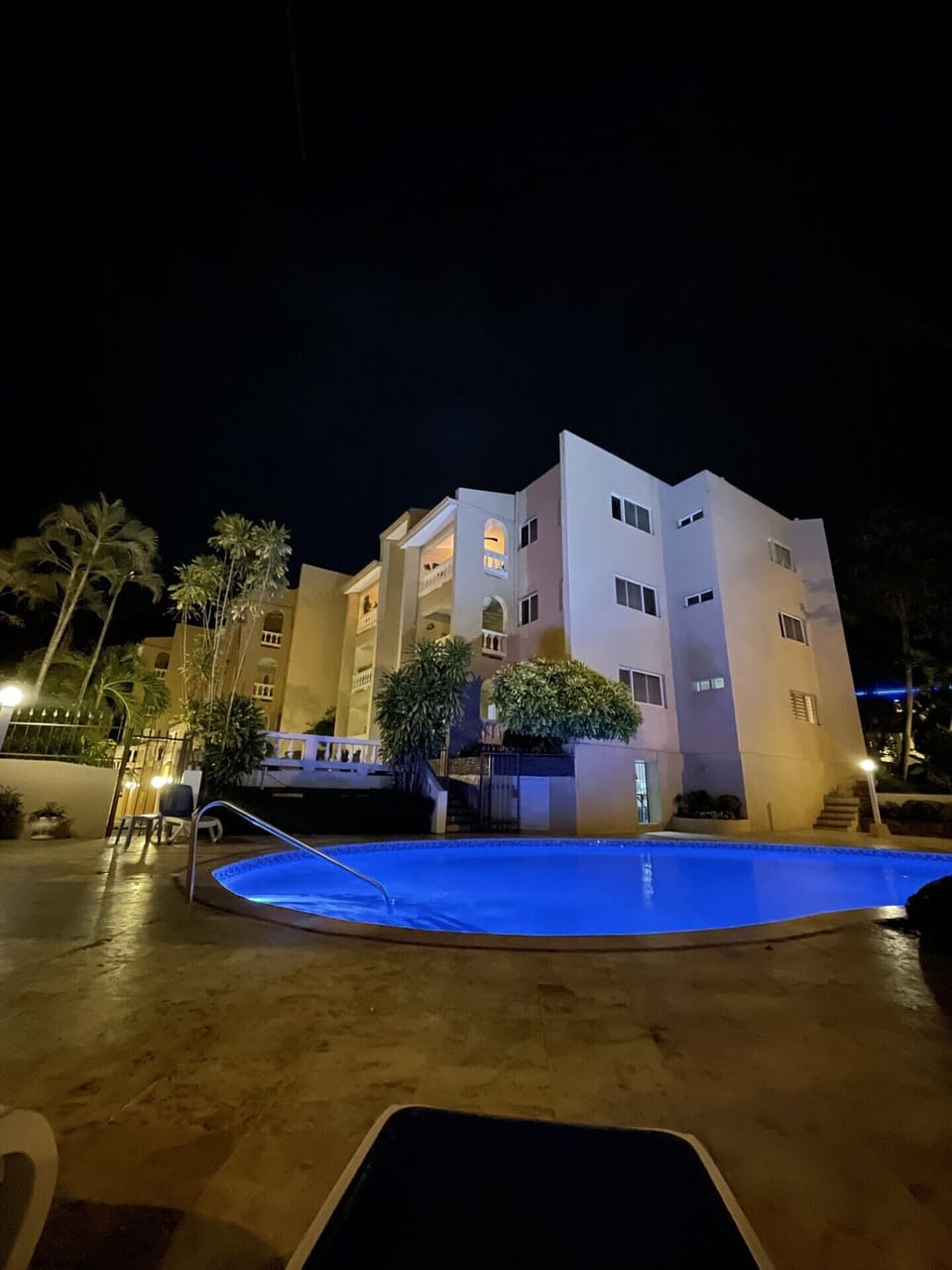 Pool on site used by owners and guests