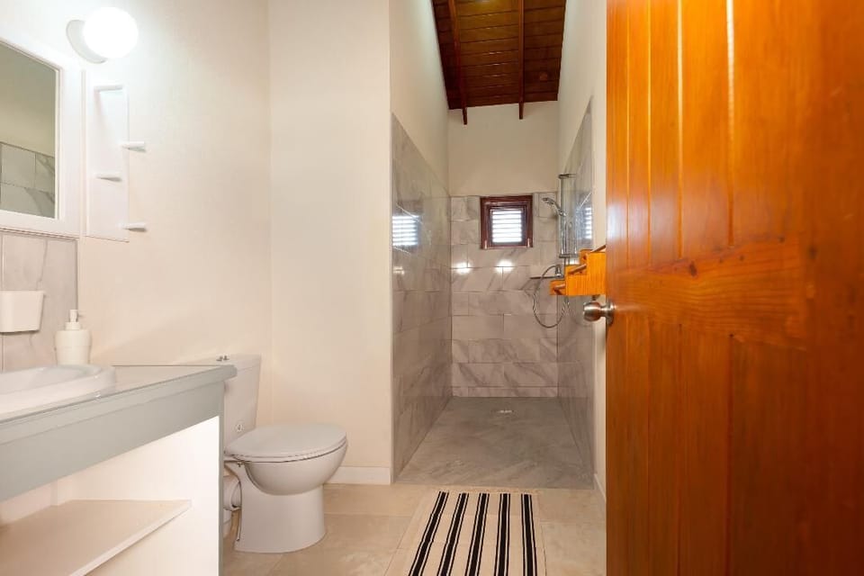 Bathroom with walk-in shower