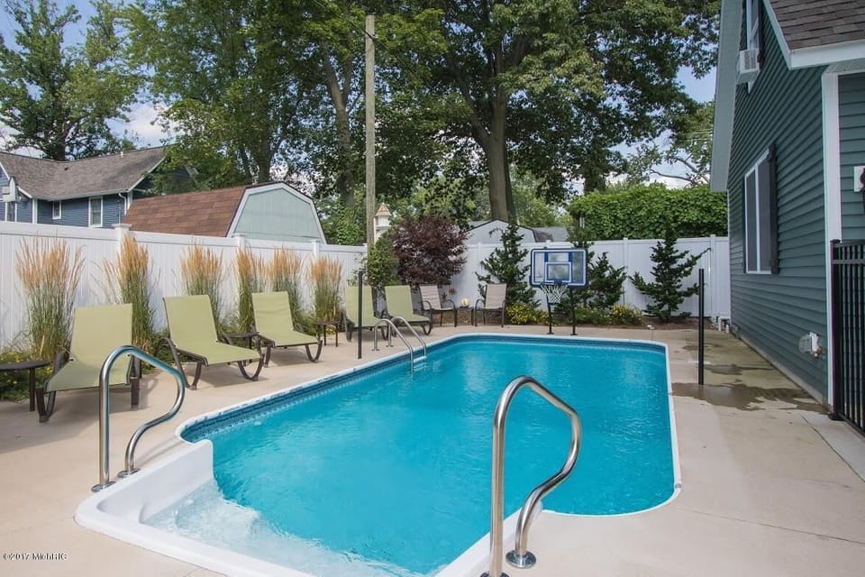 Pool Furniture/Equipment May Differ from What is Shown in the Photo