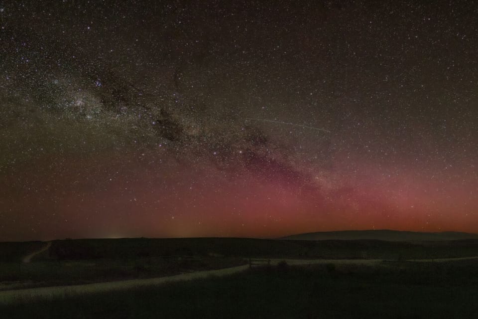 The night sky