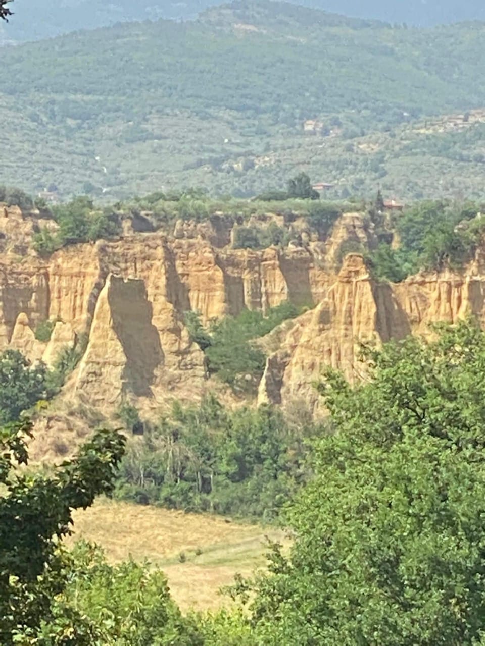 Le Balze, eroded sandstone landscape