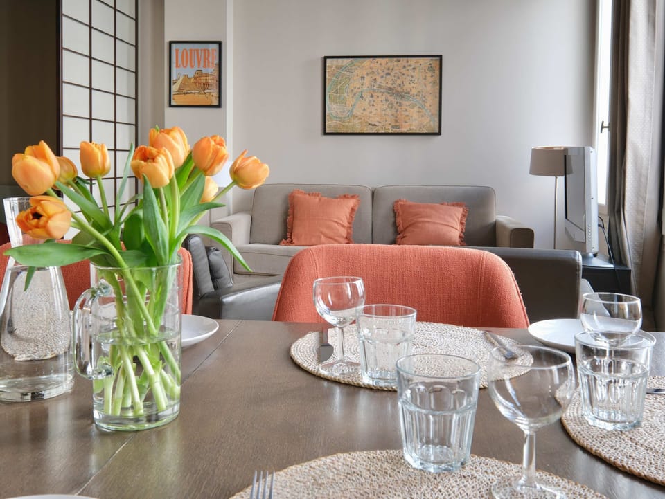 Spacious  Living and Dining Area