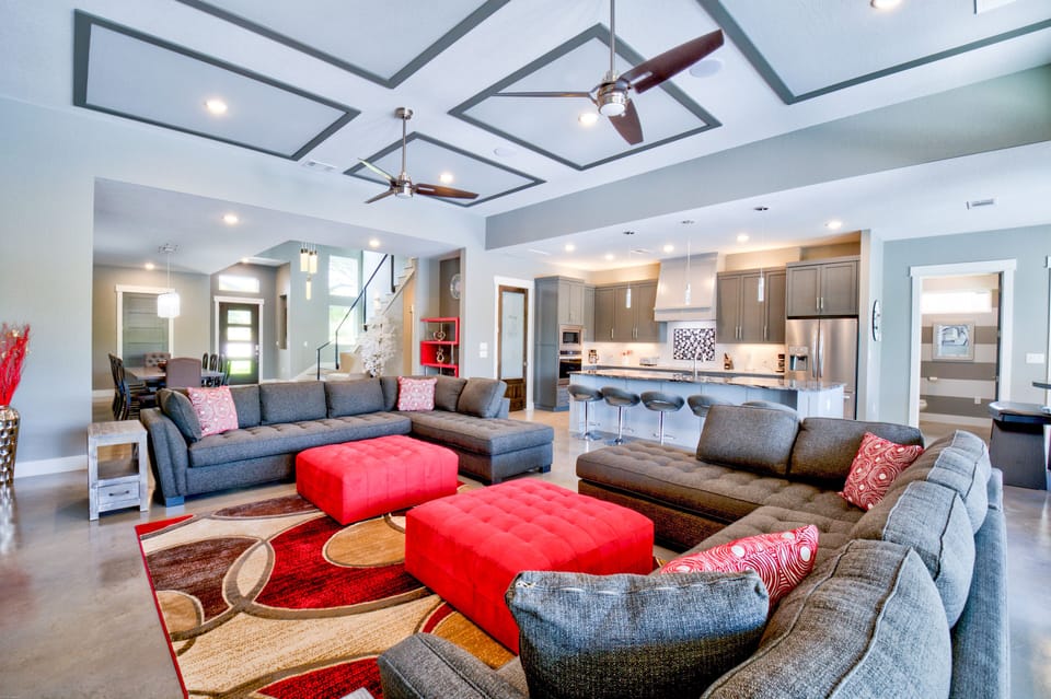 Giant Great Room with Open Concept