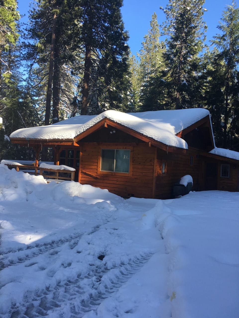 Sometimes it's a winter wonderland!
