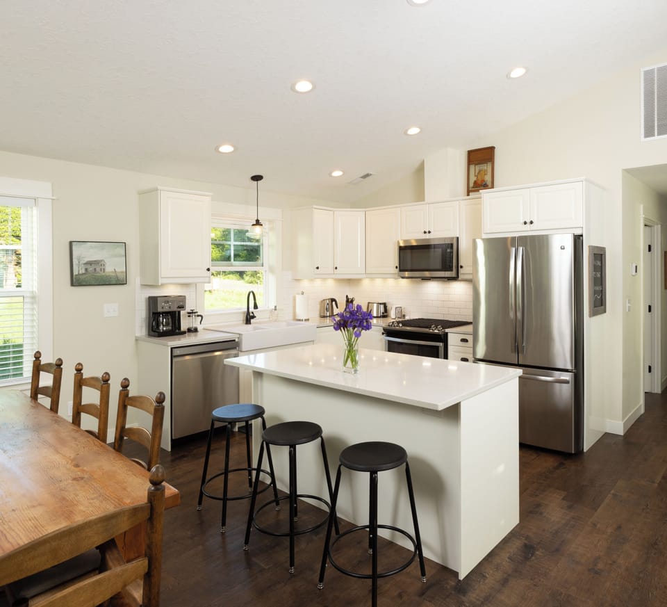 A cook’s kitchen 