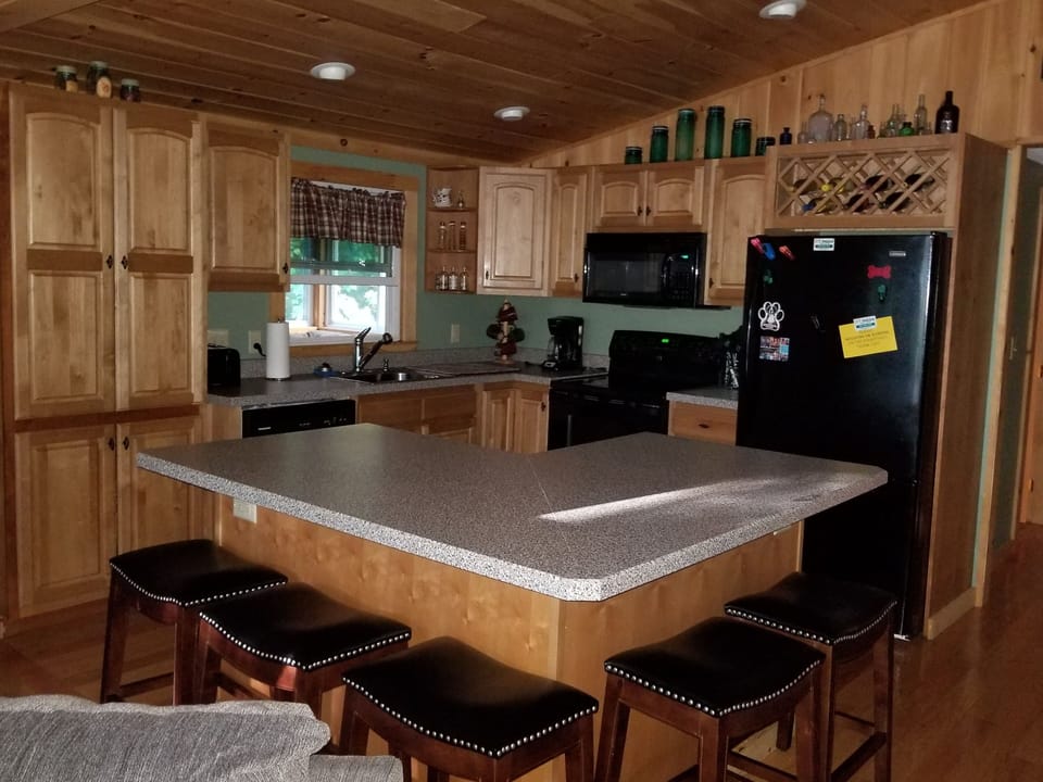 Kitchen - full stocked with all applicances