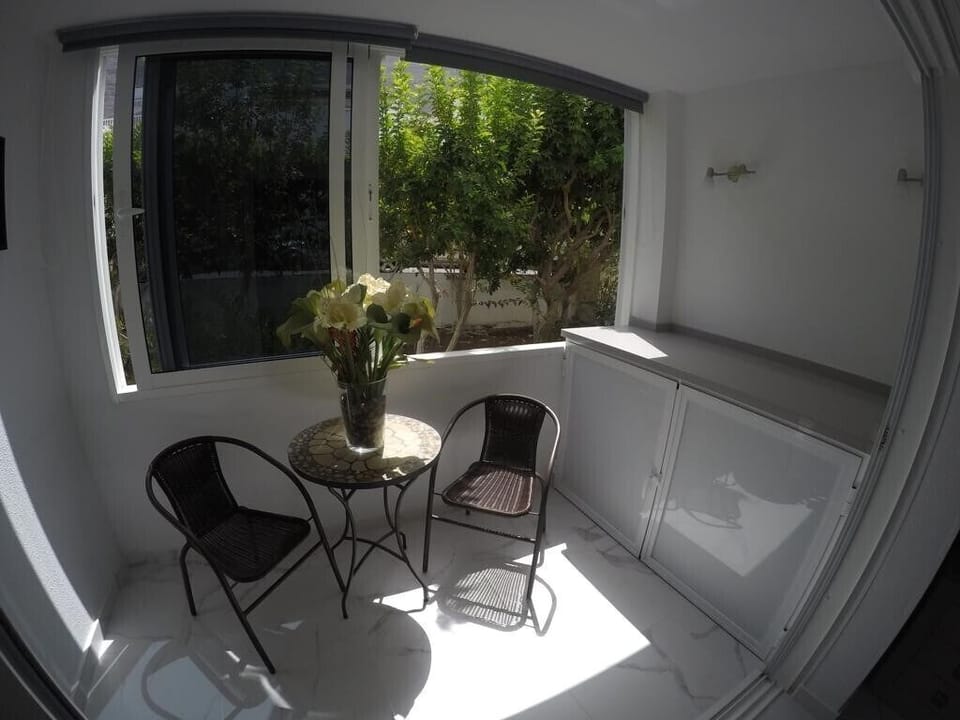 The sun room leading off of Master bedroom - a great place for morning coffee