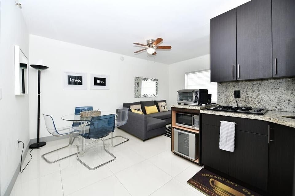 Fully Equipped Kitchenette 