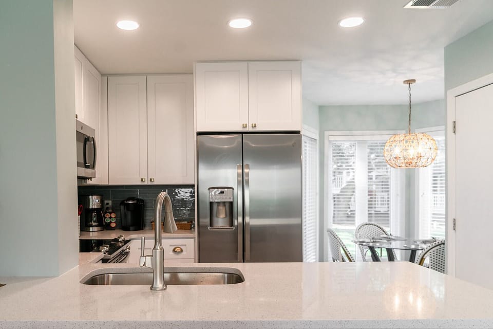 completely remodeled kitchen