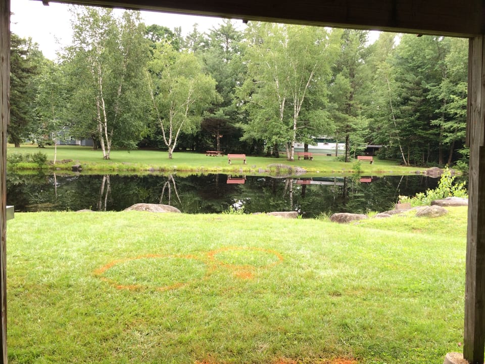 rear view of condo