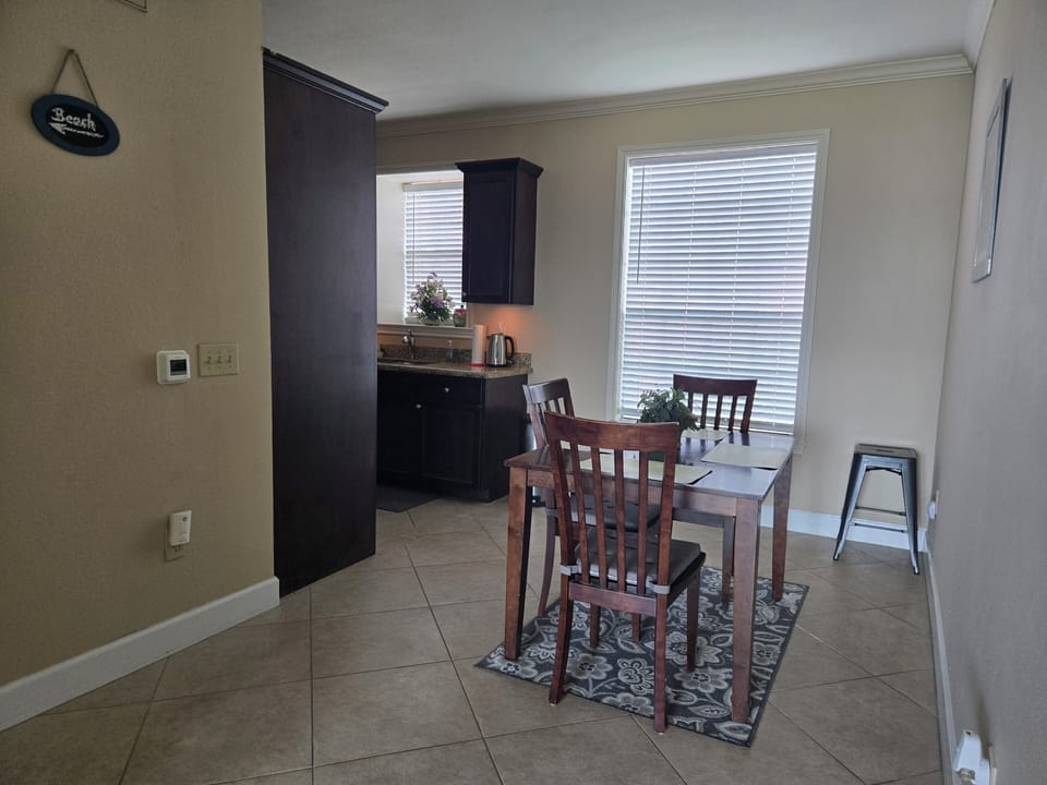 Dining area next to the Kitchen