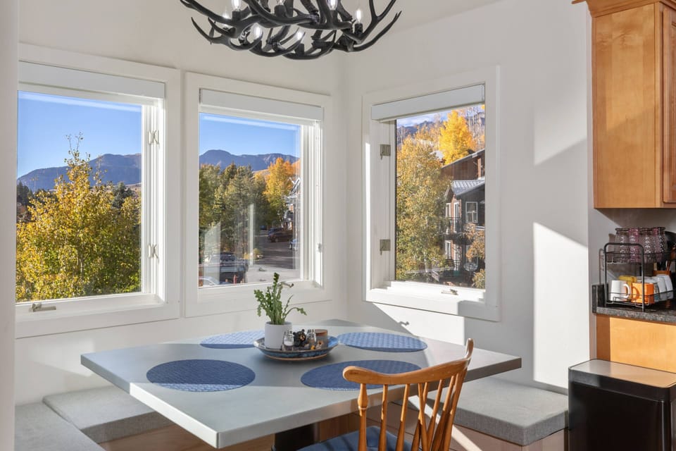 Enjoy dinner with a view