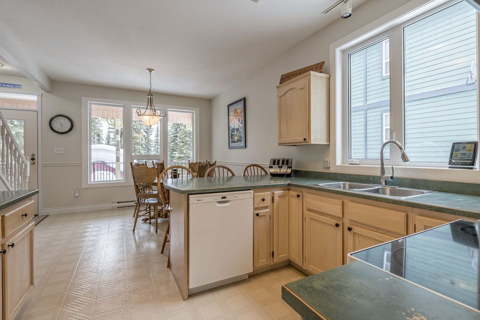 Upper Kitchen and Dining Room 