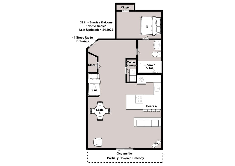 Sunrise Balcony Layout